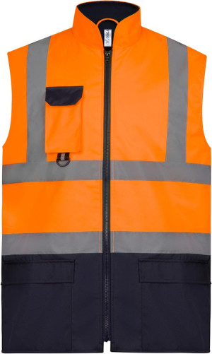 Hi-Vis Wattierter Bodywarmer HV 005 - Reklamnepredmety