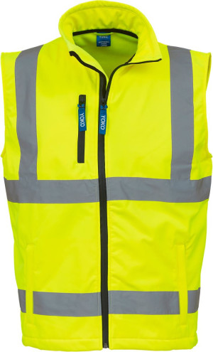 Softshellweste Hi-Vis Yoko/HVK006 - Reklamnepredmety