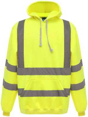 Sweatshirt mit Kapuze Hi-Vis Yoko | HVK05 - Reklamnepredmety