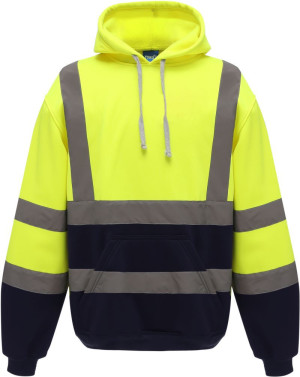 Sweatshirt mit Kapuze Hi-Vis Yoko | HVK05 - Reklamnepredmety
