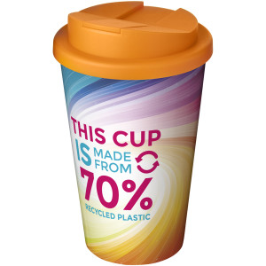 Brite-Americano® Eco 350 ml Isolierbecher mit auslaufsicherem Deckel - Reklamnepredmety