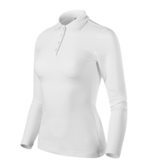 Damen-Poloshirt Pique Polo LS - Reklamnepredmety