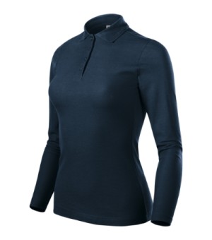 Damen-Poloshirt Pique Polo LS - Reklamnepredmety