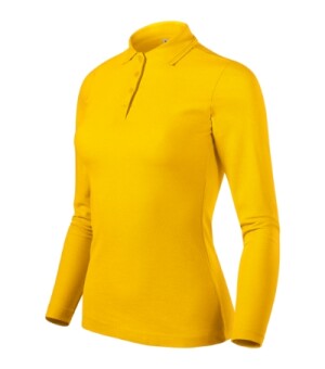 Damen-Poloshirt Pique Polo LS - Reklamnepredmety