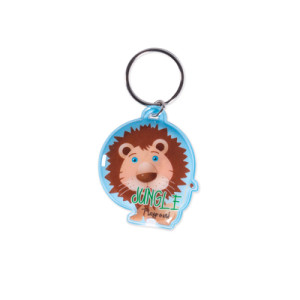 PVC vinylová kľúčenka s LED svetlom, vlastný dizajn - Reklamnepredmety