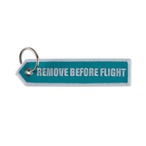 Vyšívaný prívesok na kľúče - Reklamnepredmety