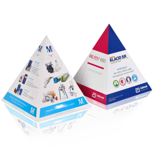 Papierpyramide - Reklamnepredmety