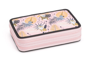 Školský dvojposchodový peračník Tropical - Reklamnepredmety