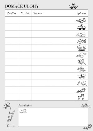 Úloháčik SK chlapci - Reklamnepredmety