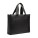 VINGA Bermond Tragetasche aus RCS recyceltem PU, schwarz - v762031__b_1 - variant XD V762031