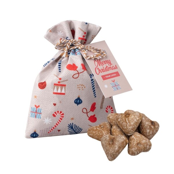 Lebkuchen - WEIHNACHTSMANN-GESCHENKTÜTE