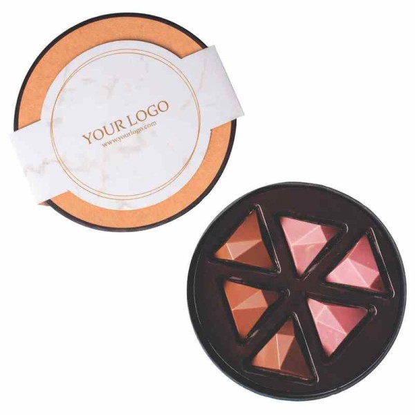 6 Schokoladenpralinen ELEGANCE CHOCOLATE BOX