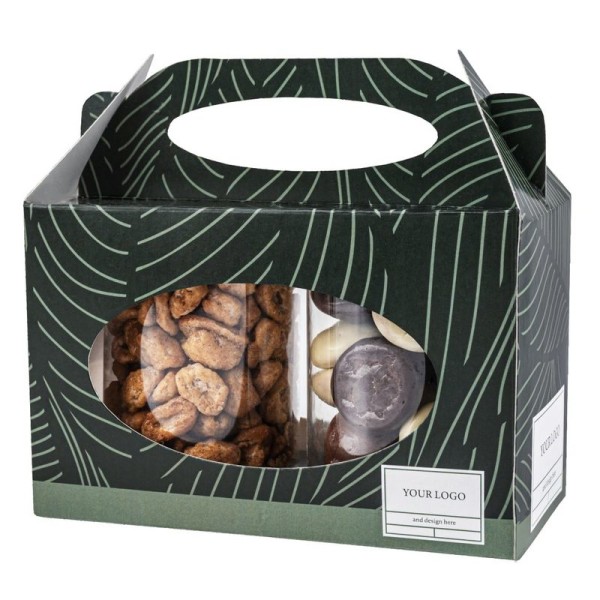 Eine Reihe von Werbesüßigkeiten Crunchy Duet