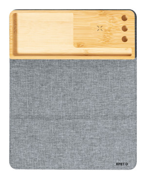 Mauspad mit kabellosem Schnellladegerät Hossian - Reklamnepredmety