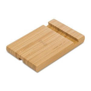 HOUSTON kabelloses Ladegerät mit Ständer - Reklamnepredmety