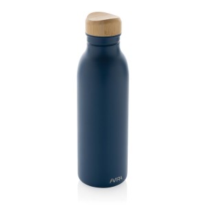 Avira Alcor 600ml Wasserflasche aus RCS rec. Stainless-Steel, blau - Reklamnepredmety