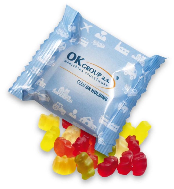 Gelatine-Mini-Mackies im Beutel