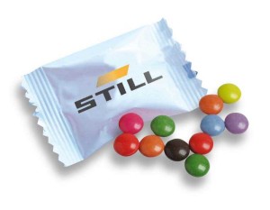 Linsen im Beutel mit eigenem Aufdruck - Reklamnepredmety