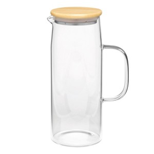 Glaskaraffe BAMBOO PITCHER - Reklamnepredmety