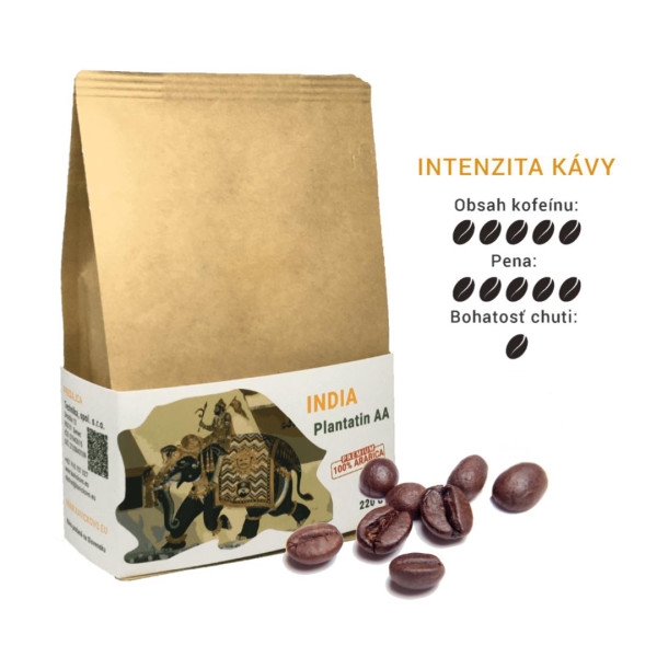 Kaffeebohnen India plantatin AA