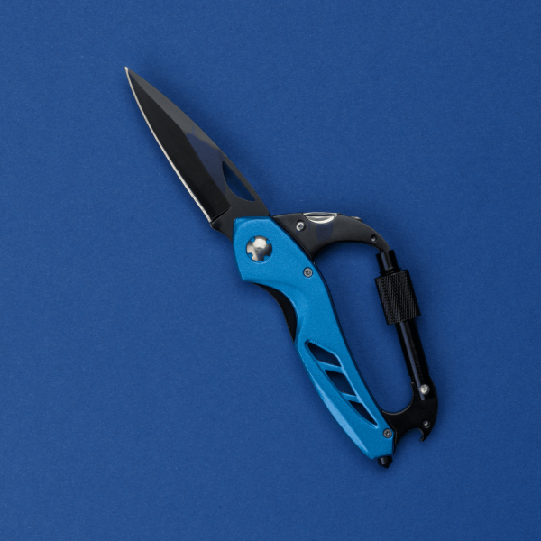 OPTIMA FOLDING KNIFE WITH CARABINER