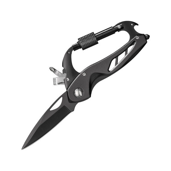 OPTIMA FOLDING KNIFE WITH CARABINER