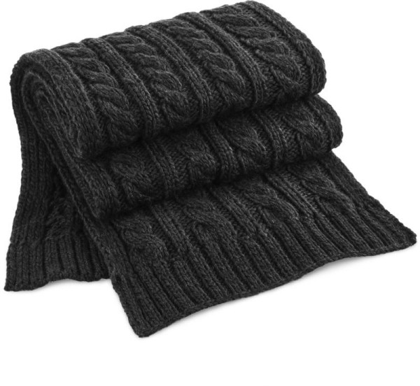 Melierter Strickschal