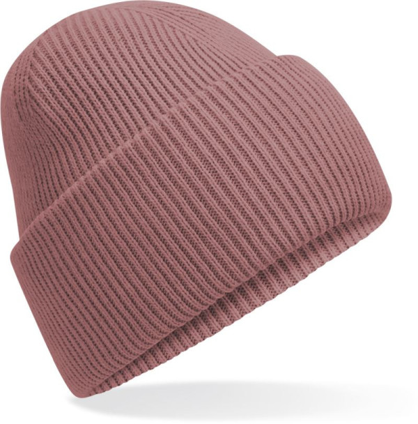 Strickmütze mit Bündchen „Recycled“