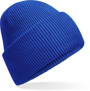 Strickmütze mit Bündchen „Recycled“ - Reklamnepredmety