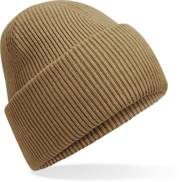 Strickmütze mit Bündchen „Recycled“