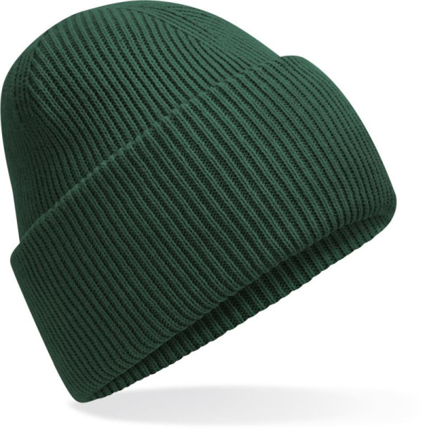 Strickmütze mit Bündchen „Recycled“