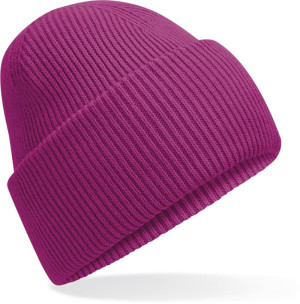 Strickmütze mit Bündchen „Recycled“ - Reklamnepredmety