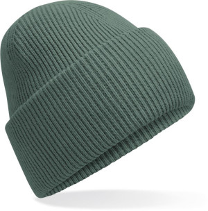 Strickmütze mit Bündchen „Recycled“ - Reklamnepredmety