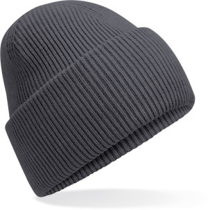 Strickmütze mit Bündchen „Recycled“ - Reklamnepredmety