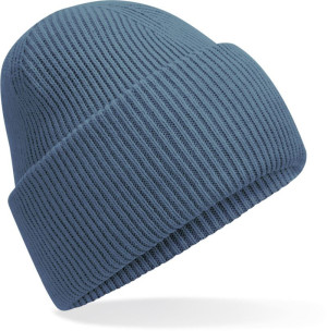 Strickmütze mit Bündchen „Recycled“ - Reklamnepredmety