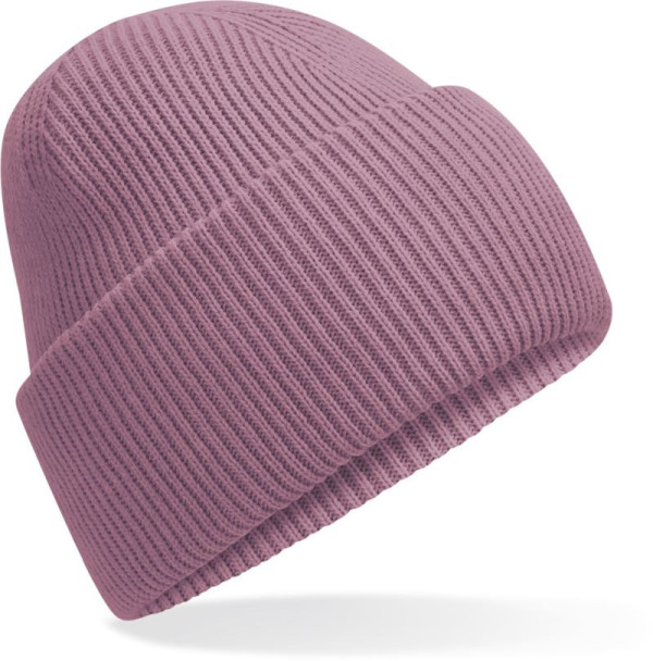 Strickmütze mit Bündchen „Recycled“