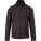 Herren Melange Strickfleece Jacke
