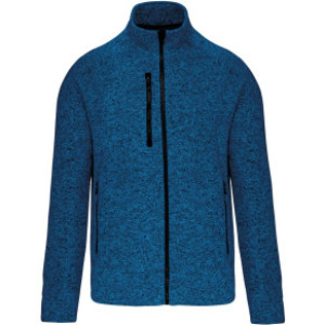Herren Melange Strickfleece Jacke - Reklamnepredmety