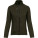 Damen Melange Strickfleece Jacke