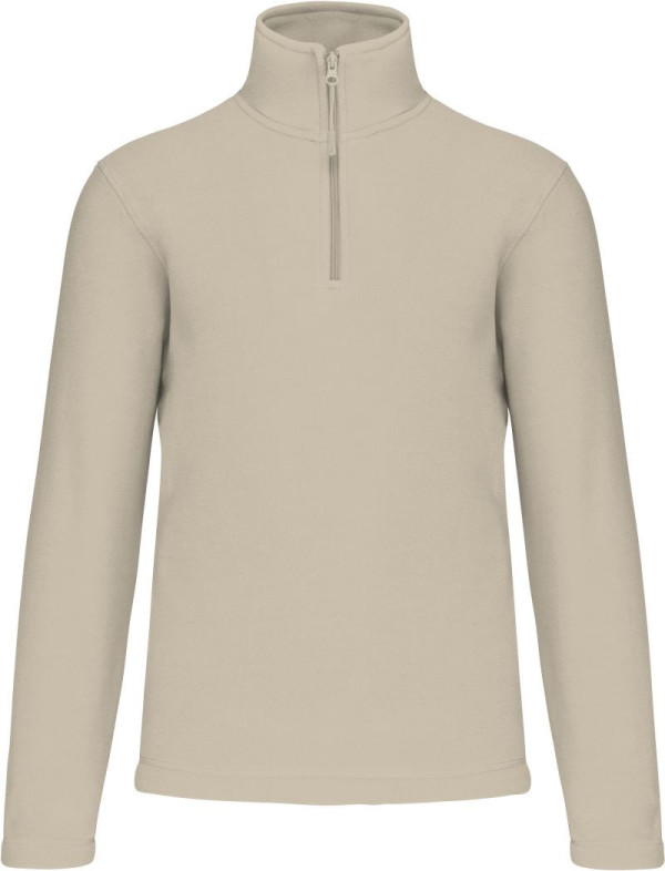 Enzo Microfleece-Pullover mit 1/4-Reißverschluss