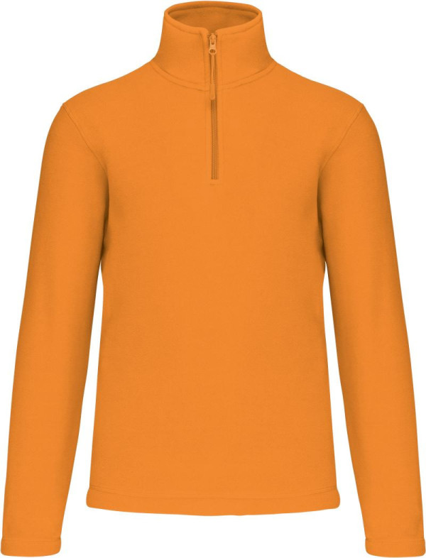 Enzo Microfleece-Pullover mit 1/4-Reißverschluss