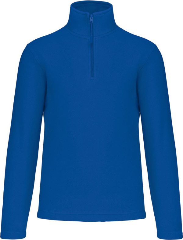 Enzo Microfleece-Pullover mit 1/4-Reißverschluss