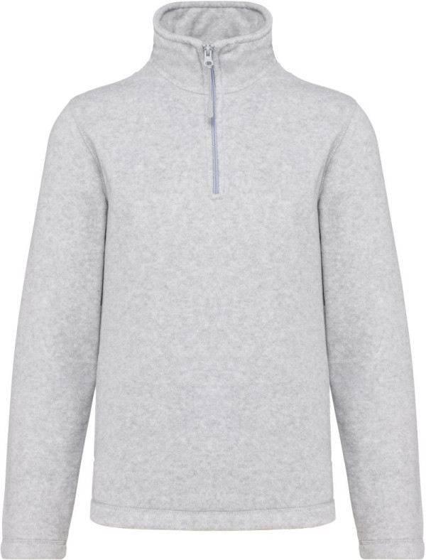 Enzo Microfleece-Pullover mit 1/4-Reißverschluss