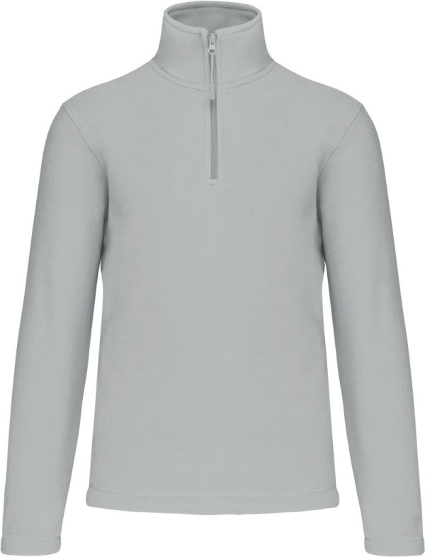 Enzo Microfleece-Pullover mit 1/4-Reißverschluss