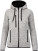 Melange Kariban ProAct Damen-Strickfleecejacke mit Kapuze - image-313431 - variant 