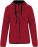 Melange Kariban ProAct Damen-Strickfleecejacke mit Kapuze - image-313432 - variant 