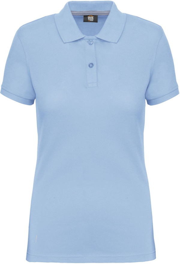 Arbeits-Piqué-Poloshirt für Damen aus schwerer Baumwolle