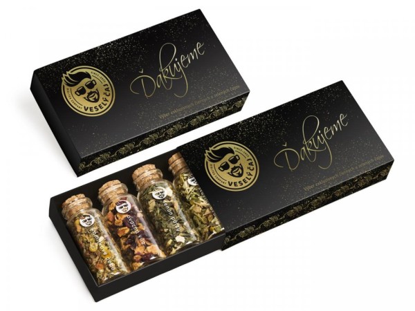 Tee-Geschenkset Ďakujeme