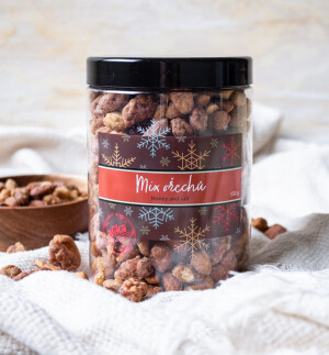 Mischung aus Nüssen in Honig und Salz - Reklamnepredmety