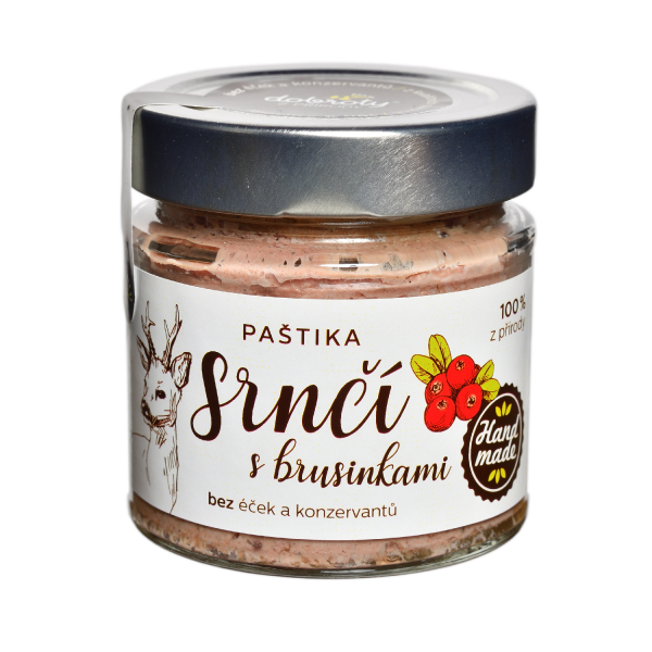 Hirschpastete mit Preiselbeeren 150 g